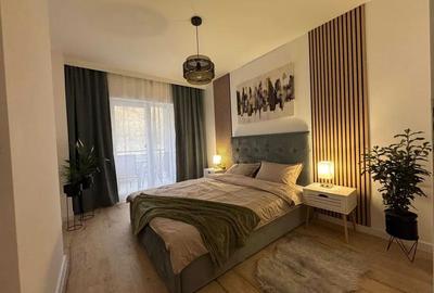 Apartament cu 2 camere semidecomandat, mobilat în Florești