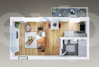 Garsoniera ideala pentru locuit sau investitie | Bloc NOU, Trivale - 1