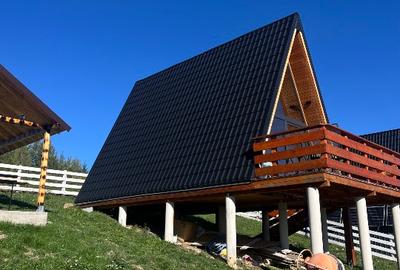 Doua Cabane A-frame de vânzare în Bucovina – Business Airbnb & Booking activ - 2