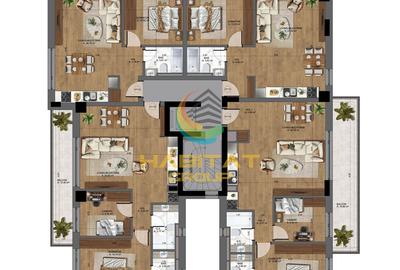 3 camere Parc Carol - Rezidential NOU - 6