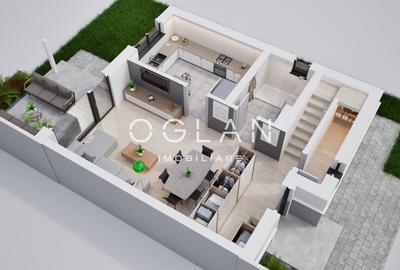 NOU! DUPLEX 102mp, 4 camere -perfect pentru o familie - Sura Mica - 10