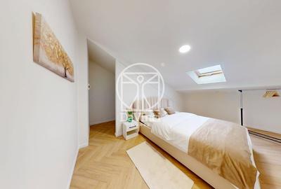 - Penthouse 5 camere - 3 bai - 131.17 mp utili - mobilat si utilat - 17