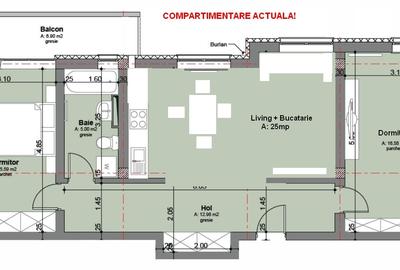 Apartament 3 camere, 71mp + boxa + parcare strada Florilor 207A, Floresti - 8