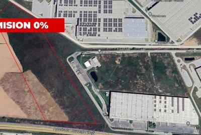 Autostrada A1 (Parc industrial, km 23) teren industrial 93000mp - 2