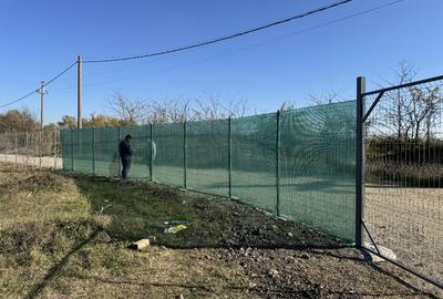 Teren 1700 mp de închiriat Clinceni Bragadiru acces camioane A0 container - 16