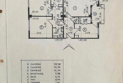 Apartament 3 camere decomandat Drumul Sării – Orizont, 77 mp, etaj 1/4, 2 băi - 11