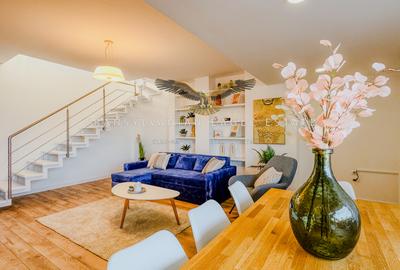 Apartament cu 5 camere decomandat, mobilat în Bună Ziua