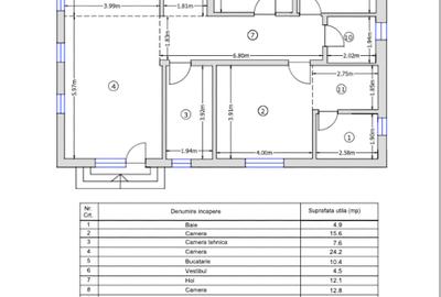 PROPRIETAR, casă parter 4 cam/2 băi, complet amenajată, totul nou, 510 mp teren - 16