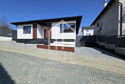 Casa individuala pe un singur nivel - 120 mp, teren 390 mp - 6