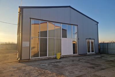 Hala industriala, 300mp, apa canalizare birouri teren 700mp ingradita, acces TIR - 22