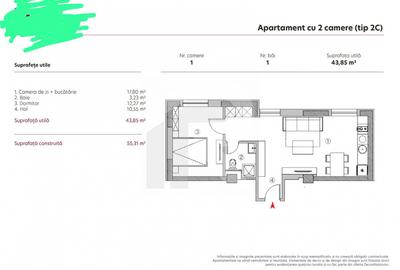 Apartament de lux zona Traian Unirii - 120500 EURO  + TVA - 0 % COMISION - 9