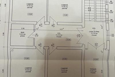 Casa S+P+E+M | 605 mp utili | 10 camere | 3 bucatarii | 4 bai | 3 terase | Garaj - 44