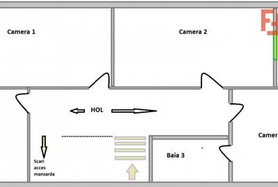 Duplex cu 5 camere de vanzare in localitatea Mosnita Noua - 22