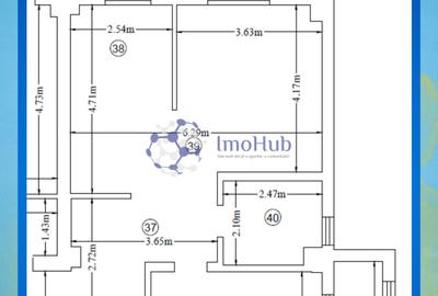 Intabulat!! Ap 2 camere+parcare+boxa, 58.7 mp,Pacurari - 2