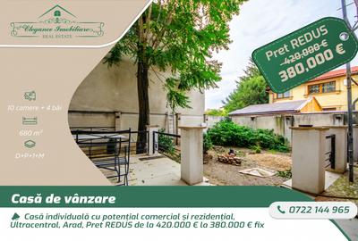 Casă individuală cu 10 camere în Ultracentral