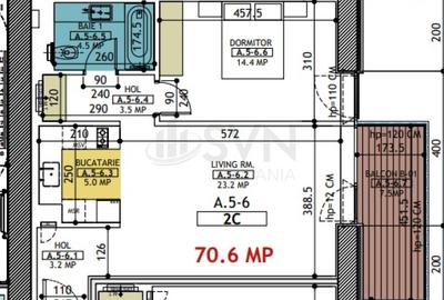 REA1026325 Apartmament modern 2 camere I One Verdi Park I Floreasca - 23