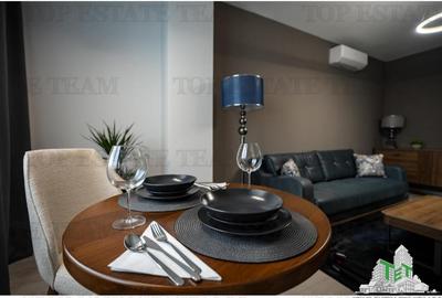 Apartament cu 2 camere semidecomandat, mobilat în Pipera