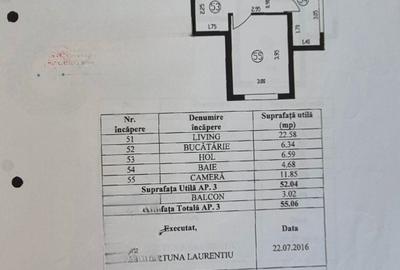 Apartament 2 camere | 55 mp | Etaj 1/3 | Parcare proprie intabulată | Aurel Pers - 2