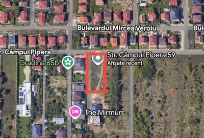 Teren Construcții intravilan de 1350 mp, în Pipera