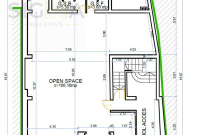 Spatiu comercial centru, acces stradal! - 3