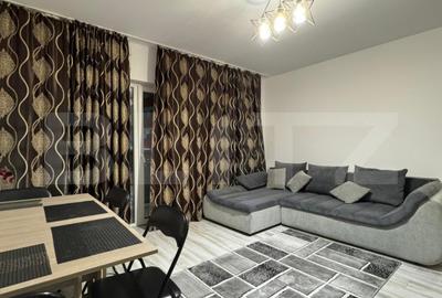 Apartament cu 2 camere semidecomandat, mobilat în Florești