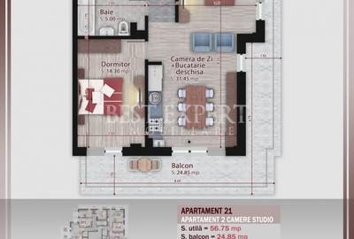 2 Camere Incalzire in Pardoseala -600 mt STB - 1