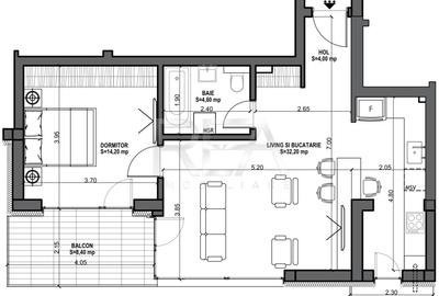 2 camere cu vedere superba Ultracentral - Mosilor - 9