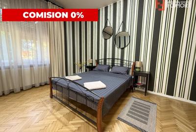 Apartament cu 3 camere circular, mobilat în Central