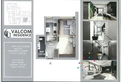 Valcom Residence Bartolomeu, Garsoniera, Comision 0% - 7