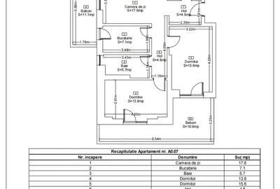 Apartament 3 camere | F LUMINOS |METROU N. TECLU - 6
