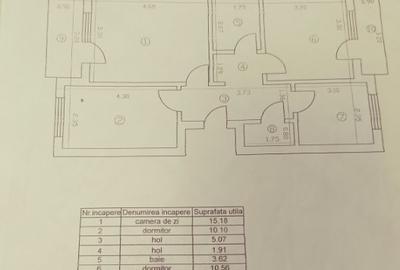 Apartament 3 camere Cantemir-Podu de Piatra, renovat, mobilat si utilat - 9