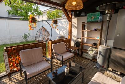 Duplex cu 4 camere, stil mediteranean. Complet mobilat/utilat - 4