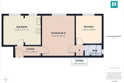Apartament 2 camere, etaj 2/4 – Micro 15, Deva - 4