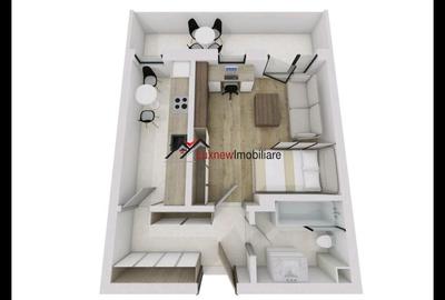 Apartament cu 2 camere decomandat în Florești