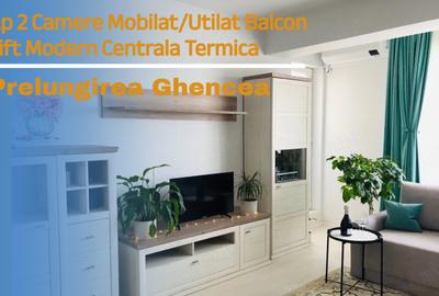 Ap 2 Camere Mobilat/Utilat Balcon Lift Modern Centrala Termica in Prel Ghencea - 1