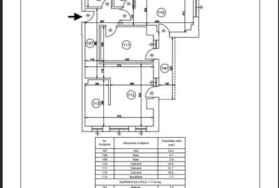 PACURARI-FINALIZAT. ap.3 camera,2 bai, 80 , finisaje premium, LIBER, CREDIT! - 2