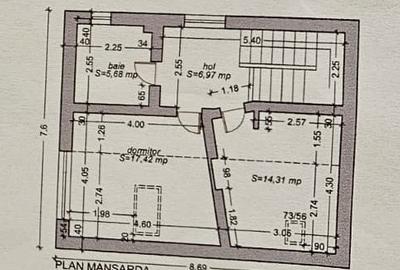 Casă individuală 7 camere, P+E+M, 2000, Timișoara, zona Dâmbovița, comision 0% - 35