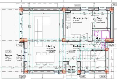 Casă moderna P+E 4 camere - Bârnova, 100 mp, curte 250 mp - 14
