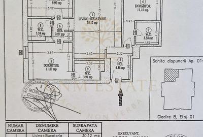 Apartament 4 camere constr 2010 /Titan Complex Edenia / et 1 - 8