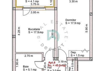 Garsonieră decomandată în Șelimbăr