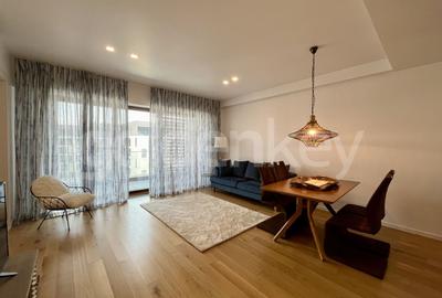 Apartament cu 3 camere semidecomandat, mobilat în Herăstrău