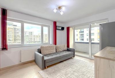 Studio in Kasper Coresi, vedere către aleea pietonală, loc de parcare si boxa - 1