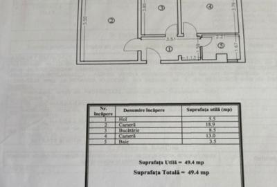 Apartament 2 camere decomandat, Navodari, zona Penny - 10
