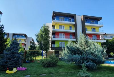 Apartament 2 camere zona Otopeni (Aeroport) bloc NOU, Mobilata-Utilata MODERN - 27