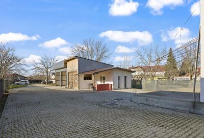 Construcție comercială rezidențială 273mp, spălătorie auto și depozit 127 mp DN1 - 8