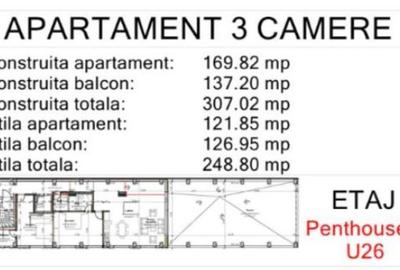 Apartament de 3 camere penthouse Academia Tehnica Carol Viilor - 6