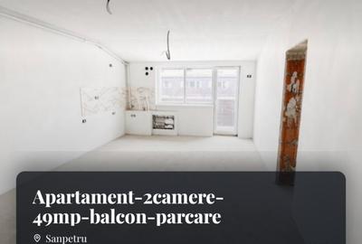 Apartament-2camere-49mp-utili-balcon-parcare-Subcetate - 1