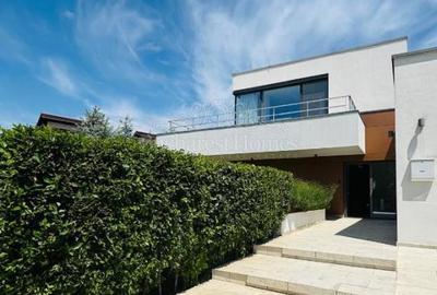 Vila Minimalista cu  Design Deosebit, 4 Dormitoare, Inchiriere, Corbeanca - 15