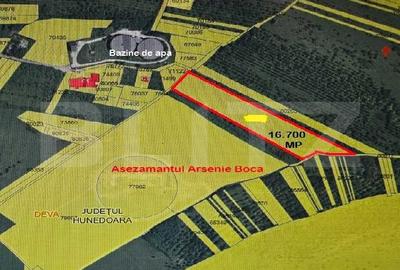 Teren Construcții extravilan de 16700 mp, în Exterior Est