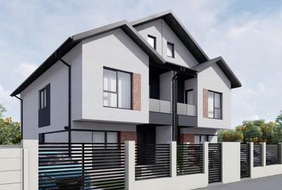 Casa 4 camere, P+1+M , curte 250mp,  Granitului, Bragadiru. TVA inclus - 1